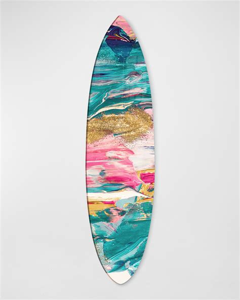 The Oliver Gal Artist Co. Decorative Surfboard Art 